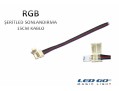 RGB ŞERİT LED ARA BAĞLANTI KABLOSU 15CM TEK YÖN