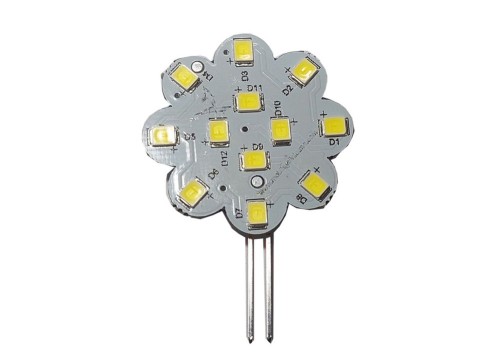 G4 12ADET 5630SMD LED LAMBA 8-36VDC, 2.8W