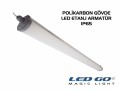 LET-40PCE LED POLIKARBON ETANJ ARMATÜR ,1220mm 40W,220V,IP65