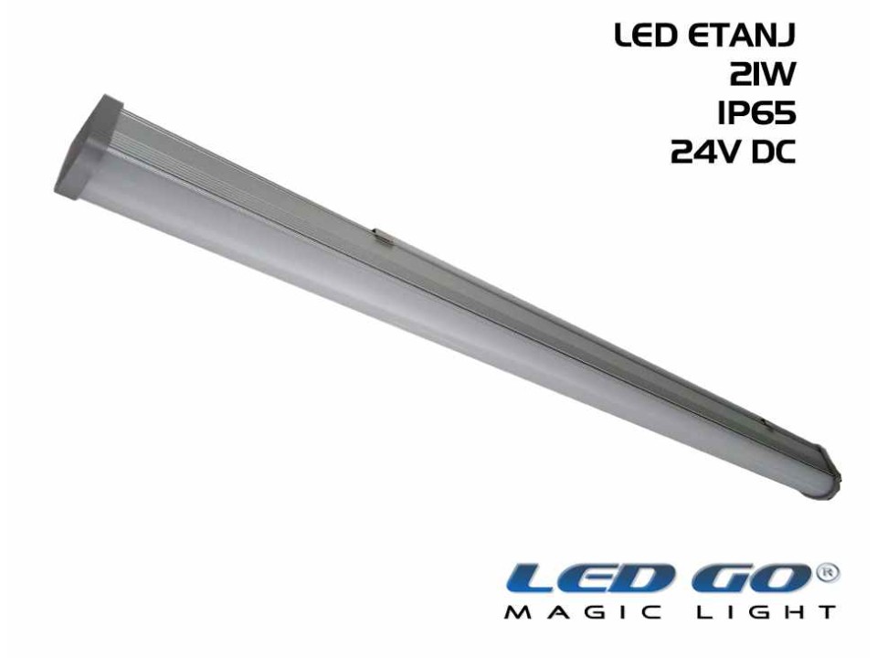 21W ,APC SERİSİ LED ETANJ,ALÜMİNYUM GÖVDELİ,24V DC,101CM ÖZEL BOY,IP65