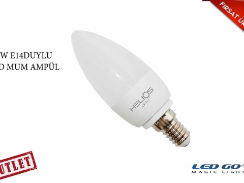 5W LED MUM AMPÜL-E14 DUYLU