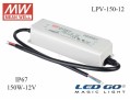 MEAN WELL  LPV-150-12 120 W, 12 V, 10 A,SABİT VOLTAJ