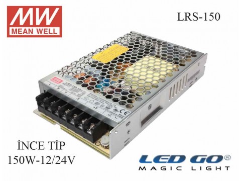 LRS-150-24 | Meanwell Sabit Voltaj LED Sürücü 24V 150W 6.5A