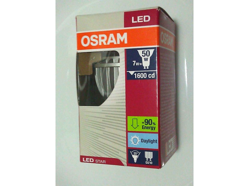 OSRAM LED STAR PAR16 50 25° LED SPOT AMPUL