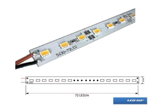 LBR-5630B SMD LED BAR 72 LED 100CM 12VDC - İTHAL