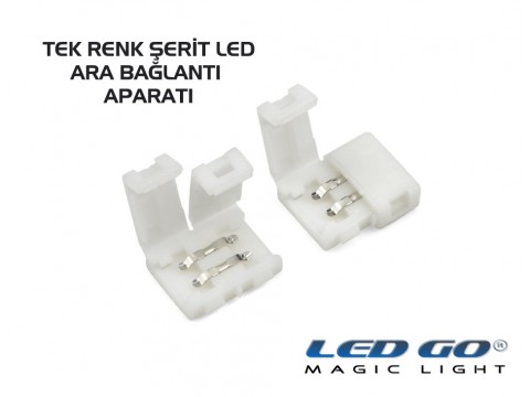 Şerit Led Birleştirme Aparatı Mono Renkler İçin