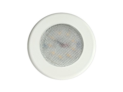 3W Ankastre LED Spotlar,10-30V DC (Beyaz-Krom-Ahşap Kaplama)