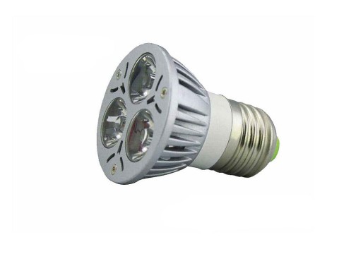 3Watt LED Spot Ampül E27 Yeşil Renk 24V