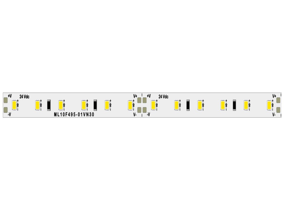 ML10C495-01VN30-24V |2835SMD LED Bar 24V DC 60LED 10X495mm