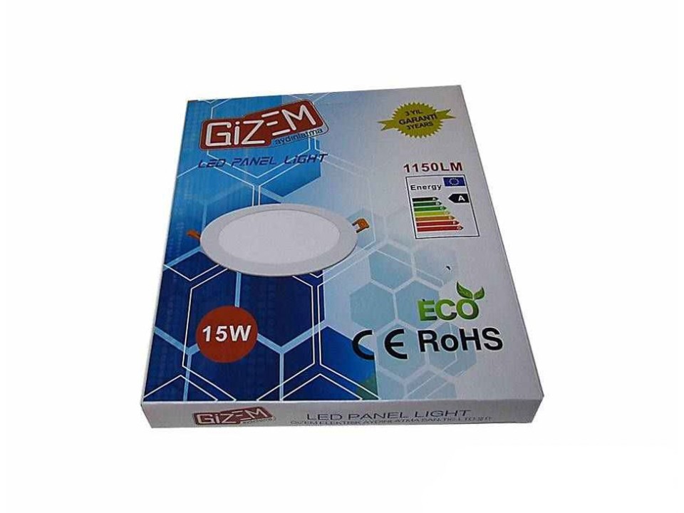 Sıva Altı Slim Downlight 15W 190x20mm